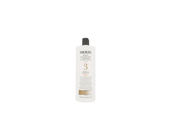 Nioxin Skin Revitalizer for fine colored slightly thinning hair System 3 (Revitaliser Scalp Conditioner Fine Hair Normal To Thin Looking Chemically Treated) 1000ml Smaržas - NESAKĀRTOTS