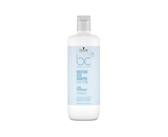 Schwarzkopf BC Bonacure Moisture Kick Shampoo Aloe Vera - Vyživující šampon pro hydrataci vlasů 1000ml Smaržas - NESAKĀRTOTS