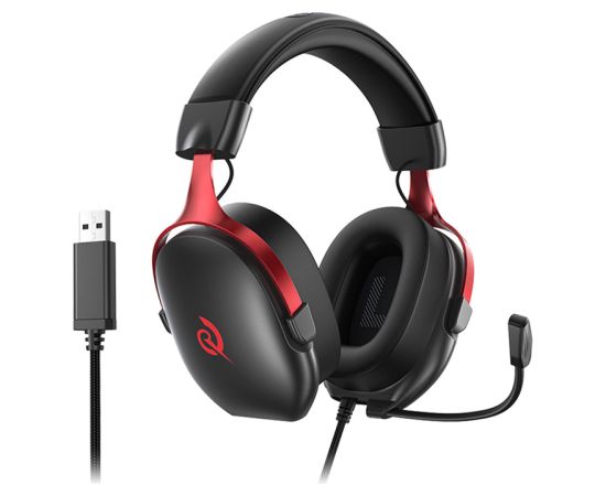 QCY Heroad VN200 gaming headphones (black and red) Aудио-видео
