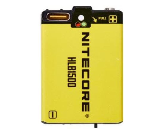Nitecore Rechargeable battery HLB1500 - 1500 mAh / USB-C-rechargeable Dažādi piederumi tūrismam