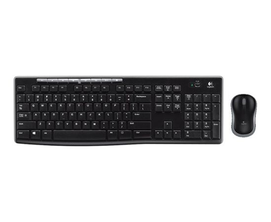 LOGITECH MK270 Wireless Combo - BLACK - NORDIC Клавиатуры