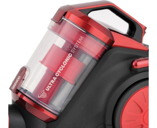 Daewoo RCC 120R 1 bezmaisa putekļsūcējs, 800 W, 1,5 litru savākšanas tvertne, 140 W sūkšanas jauda Putekļu sūcēji