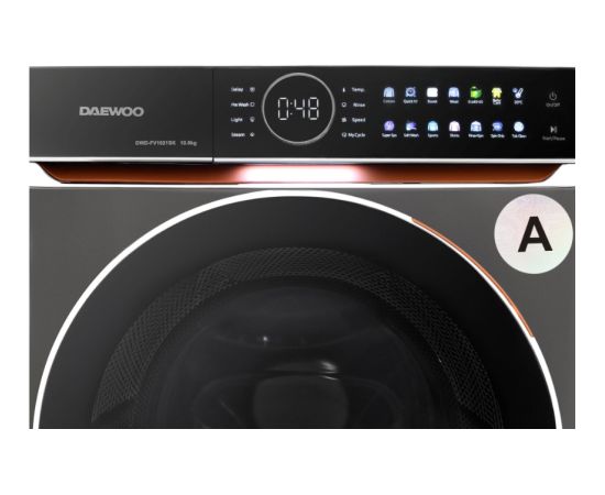 Daewoo DWD FV1021SK Brīvi Stāvoša Veļas Mazgājamā Mašīna 10 kg 1400 apgr./min Veļas mazgājamās mašīnas