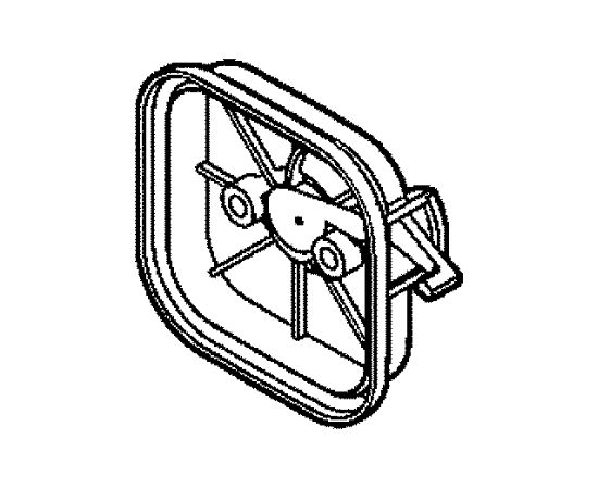 CASE, AIR CLEANER SRM-300ES, PPT-300ES, PPF-300ES, Echo Rezerves daļas