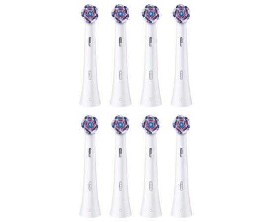 Oral-b ORAL‑B iO Radiant White Zobu Birstu Uzgaļi Balts 8 gab. Elektriskās zobu birstes