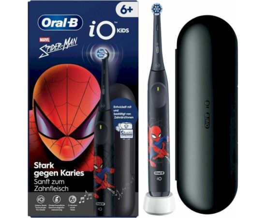 Oral-b ORAL‑B iO Kids Marvel Spiderman Elektriskā Zobu Birste + Ietvars Elektriskās zobu birstes