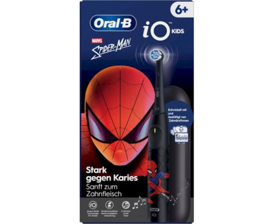 Oral-b ORAL‑B iO Kids Marvel Spiderman Elektriskā Zobu Birste + Ietvars Elektriskās zobu birstes