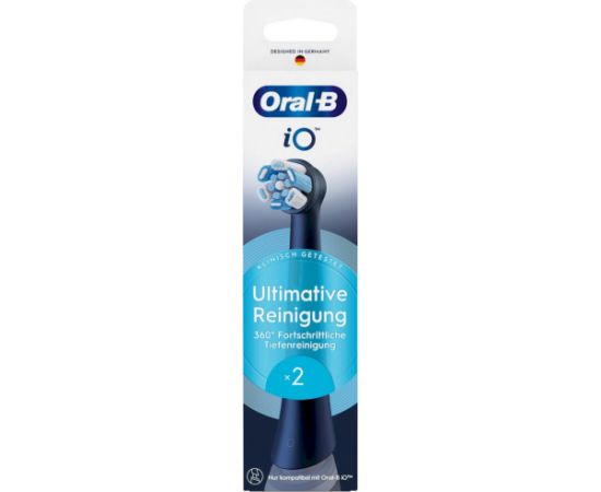 Oral-b ORAL‑B iO Ultimate Clean Zobu Birstu Uzgaļi 2 gb. Elektriskās zobu birstes