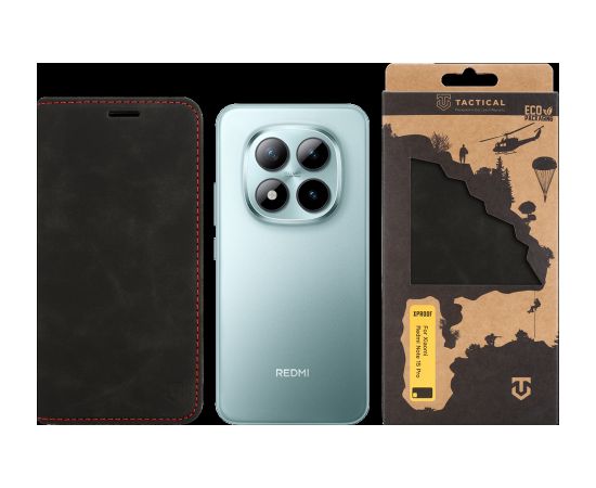 Tactical Xproof maciņš priekš Xiaomi Redmi Note 15 Pro melns Neoriģinālie Maciņi