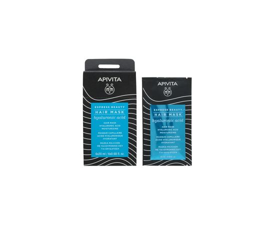 Apivita Express Beauty Hair Mask Hyaluronic Acid 20ml Matu kopšana
