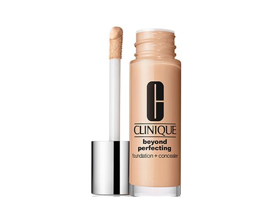 Clinique Beyond Perfecting Foundation + Concealer - Hydrating make-up and concealer in one 30 ml 01 Linen Dekoratīvā kosmētika