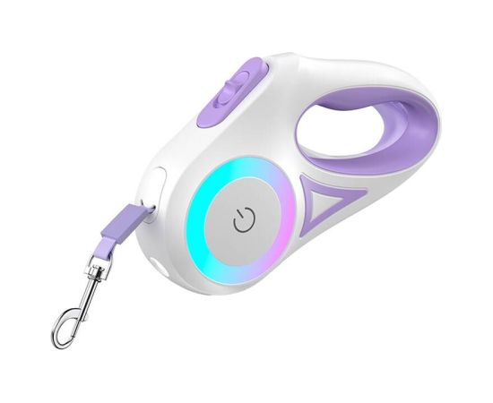 Automatic leash 3m Rojeco (purple) Citas preces