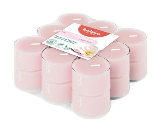 Bolsius Tējas sveces arom. 18 gab.True Scents magnolia Sveces un svečturi