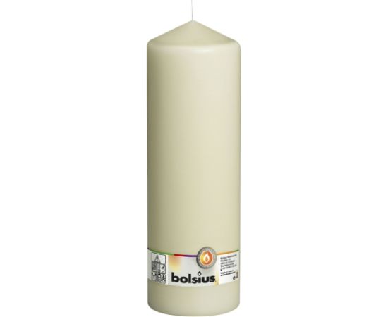 Bolsius Svece cilindrs Ø300x98mm bēša Sveces un svečturi