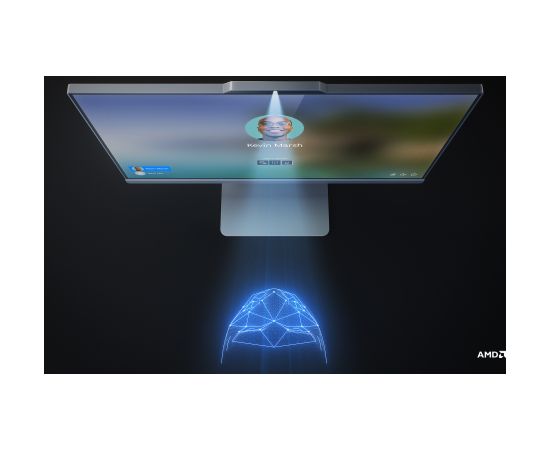 Lenovo IdeaCentre 27ARR9 Desktop AIO 27 " AMD Ryzen 7 7735HS 16 (2x8GB) GB SODIMM DDR5 1000 GB AMD Radeon 680M Graphics No Optical drive Nordic Windows 11 Home Warranty 24 month(s) Personālie datori