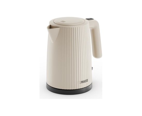 Princess Kettle 236048 Wave Electric 2200 W 1.7 L Plastic 360° rotational base Brown Tējkannas (elektriskās)