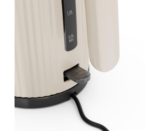 Princess Kettle 236048 Wave Electric 2200 W 1.7 L Plastic 360° rotational base Brown Tējkannas (elektriskās)