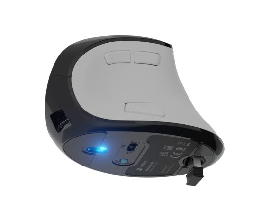 Natec Mouse Euphonie Pro Wireless 2.4 GHz, Bluetooth White Peles, ievadierīces