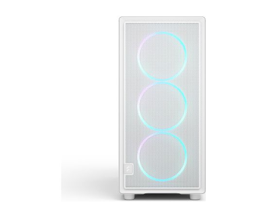 Fractal Design Case Epoch XL White TG RGB Clear Tint ATX Power supply included No Datoru korpusi