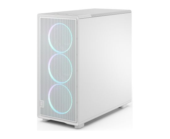 Fractal Design Case Epoch XL White TG RGB Clear Tint ATX Power supply included No Datoru korpusi