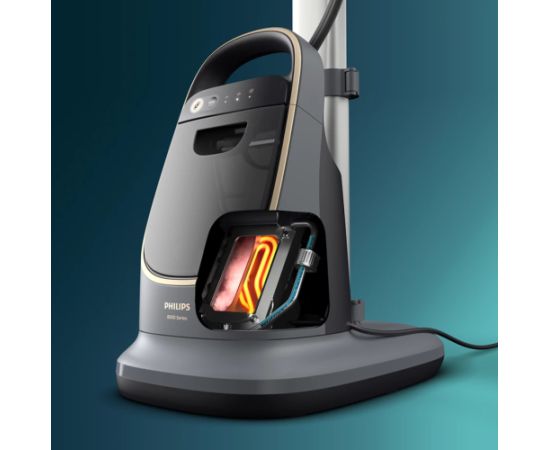Philips 8500 Series All-in-One Ironing Solution AIS8540/80 Stand Steamer 2200 W 1.2 L 90 g/min Dark slate/Gold Gludekļi un sistēmas
