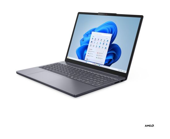 Lenovo IdeaPad Slim 3 15AMN8 Arctic Grey 15.6 " TN FHD 1920 x 1080 pixels Anti-glare AMD Ryzen 3 7320U 16 GB Soldered LPDDR5 Solid-state drive capacity 512 GB AMD Radeon 610M Graphics Windows 11 Home 802.11ax Bluetooth version 5.2 Keyboard language Nordic Portatīvie datori