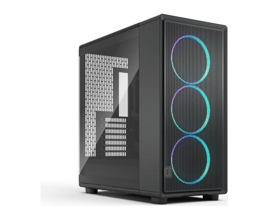 Fractal Design Case Epoch XL Black TG RGB Light Tint ATX Power supply included No Datoru korpusi