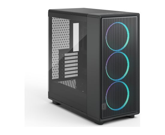 Fractal Design Case Epoch XL Black TG RGB Light Tint ATX Power supply included No Datoru korpusi