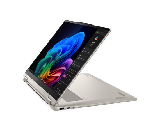 Lenovo Yoga 7 2-in-1 16AKP10 Seashell 16 " OLED Touchscreen 2.8K WQXGA+ 2880 x 1800 pixels AMD Ryzen AI 7 350 16 GB Soldered LPDDR5x Solid-state drive capacity 1000 GB AMD Radeon 860M Graphics Windows 11 Home 802.11be Bluetooth version 5.4 Keyboard langua Portatīvie datori