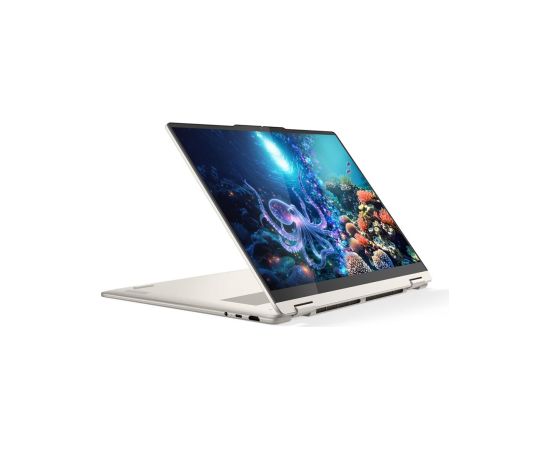 Lenovo Yoga 7 2-in-1 16AKP10 Seashell 16 " OLED Touchscreen 2.8K WQXGA+ 2880 x 1800 pixels AMD Ryzen AI 7 350 16 GB Soldered LPDDR5x Solid-state drive capacity 1000 GB AMD Radeon 860M Graphics Windows 11 Home 802.11be Bluetooth version 5.4 Keyboard langua Portatīvie datori
