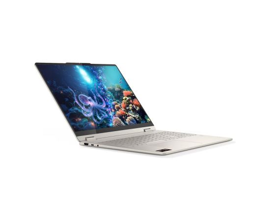 Lenovo Yoga 7 2-in-1 16AKP10 Seashell 16 " OLED Touchscreen 2.8K WQXGA+ 2880 x 1800 pixels AMD Ryzen AI 7 350 16 GB Soldered LPDDR5x Solid-state drive capacity 1000 GB AMD Radeon 860M Graphics Windows 11 Home 802.11be Bluetooth version 5.4 Keyboard langua Portatīvie datori