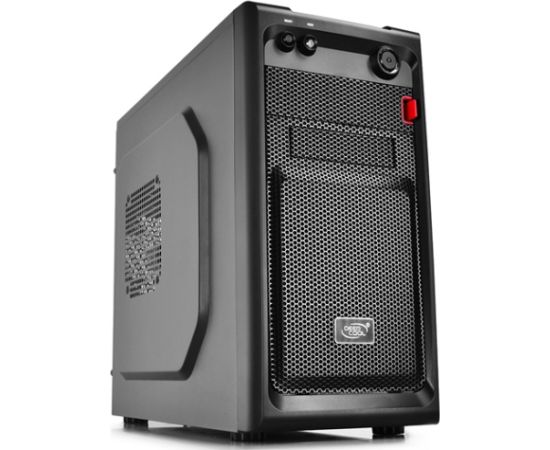 Deepcool Smarter USB 3.0 x1, USB 2.0 x 1, Mic x1, Spk x1 Black Micro ATX Power supply included No ATX Корпуса