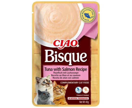 INABA CAT CIAO BISQUE CHICKEN,BEEF,FISH 10x40g Консервы кошек