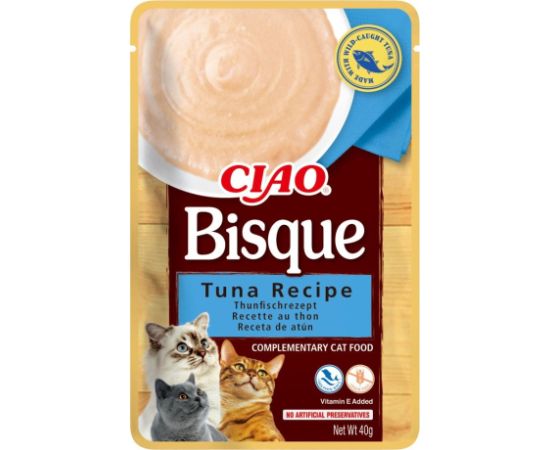 INABA CAT CIAO BISQUE TUNA,BEEF,CHICK 24x40g Консервы кошек