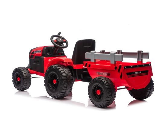 Lean Cars CH9959B Battery Operated Tractor with Trailer Red 24V Новости - Детские товары