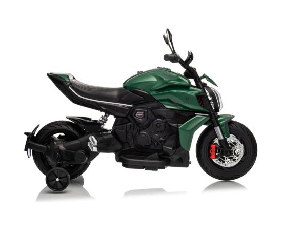 Lean Cars Battery Operated Motorbike XMX656 Green Jaunumi, Bērnu preces