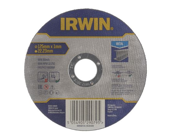 Abrazīvais griešanas disks Irwin IW8082133; 125x1 mm Различные диски
