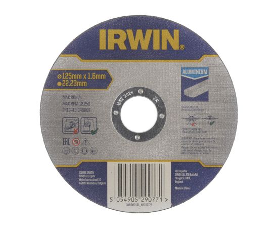 Abrazīvais griešanas disks Irwin IW8082131; 125x1,6 mm Различные диски