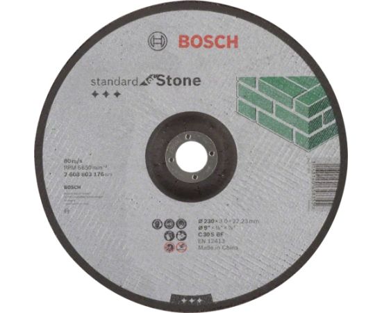 Abrazīvais griešanas disks Bosch C 30 S BF; 230x3 mm Dažādi diski