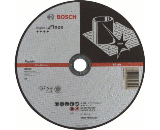 Abrazīvais griešanas disks Bosch; 230x1,9 mm metālam Различные диски