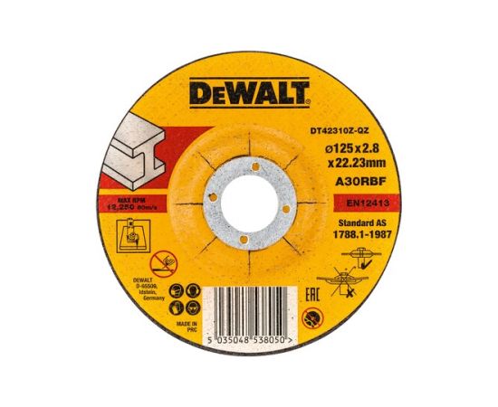Abrazīvais griešanas disks DeWalt DT42310Z-QZ; 125x2,8 mm Различные диски