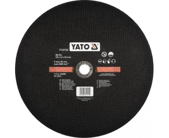 Griešanas disks metālam Yato YT-61132; 355x3,2x25,4 mm Различные диски