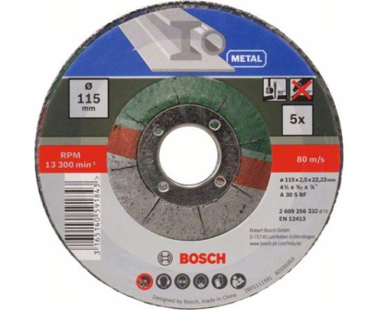 Griešanas disks Bosch 2609256332; 115x22,23 mm Различные диски