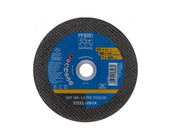 Abrazīvais griešanas disks Pferd EHT; 180 mm; metālam Dažādi diski
