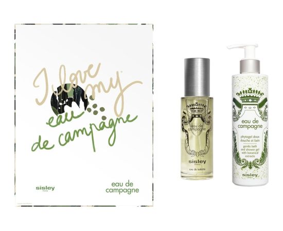 Set Sisley: Eau De Champagne, Moisturizing, Shower Gel, All Skin Types, 250 ml + Eau De Champagne, Eau De Toilette, For Women, 100 ml For Women Новинки Компьютерная техника