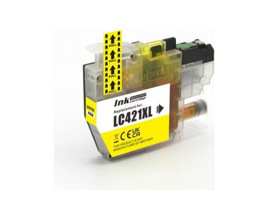 Compatible cartridge Brother LC421XL Yellow Чернила для принтера