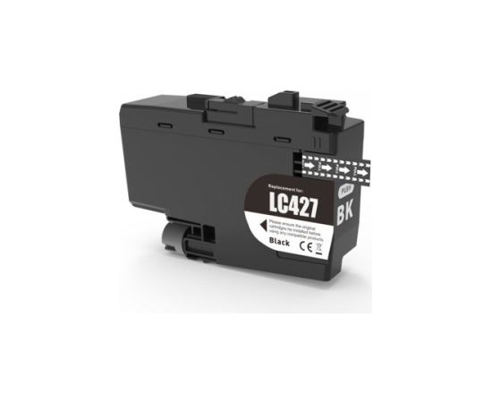 Compatible cartridge Brother LC427 XL, Black Tintes printeru izejmateriāli