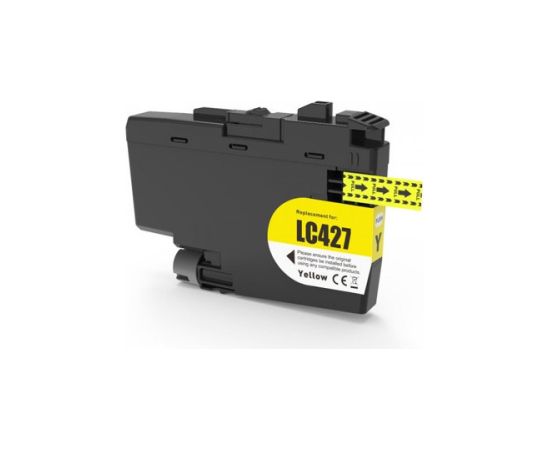 Compatible cartridge Brother LC427 XL, Yellow Чернила для принтера
