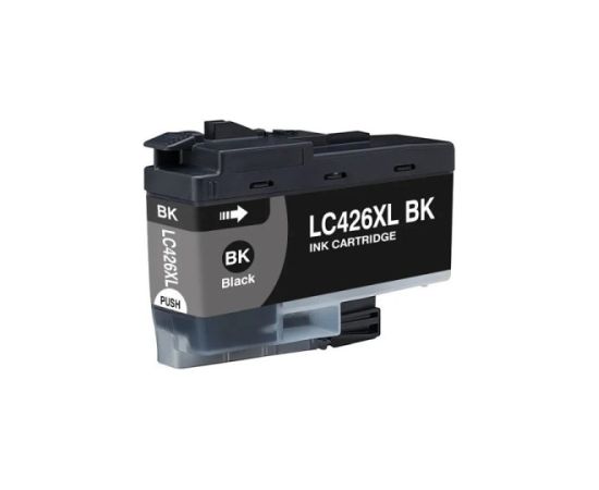 Compatible cartridge Brother LC426 Xl, Black Tintes printeru izejmateriāli