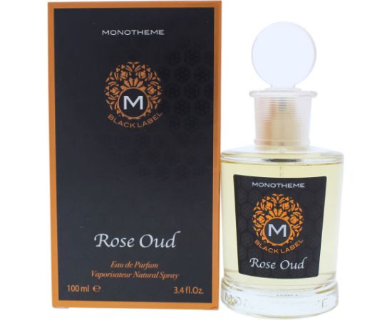 Monotheme Venezia Monotheme Black Label Rose Oud Edp Spray 100 ml Smaržas - NESAKĀRTOTS